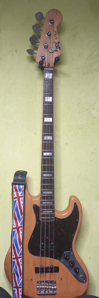 Bajo Jazz Bass Vorg by Pearl 1977 Japan de segunda mano · Foto 10 de 10 · Alicante · 575 €