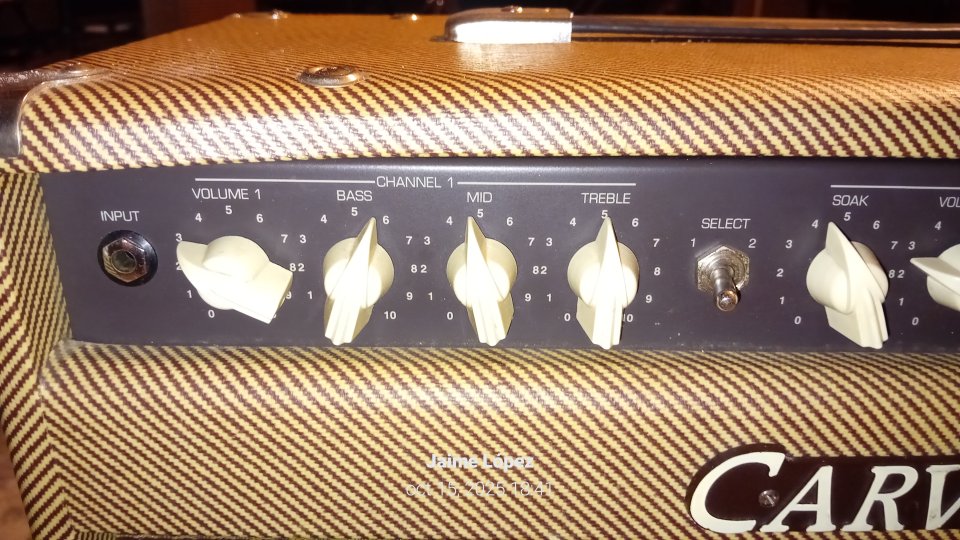 Carvin Nomad 1x12 Combo a Válvulas — Perfecto Estado + Pedal Original