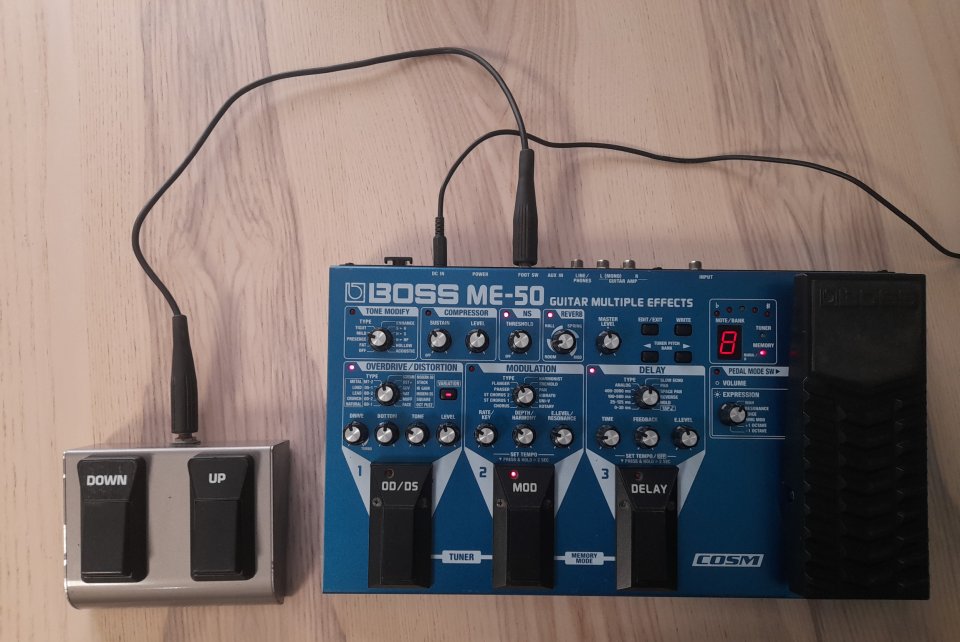 Pedalera Guitarra BOSS ME-50 de segunda mano · Foto 1 de 8 · Tarragona · 100 €