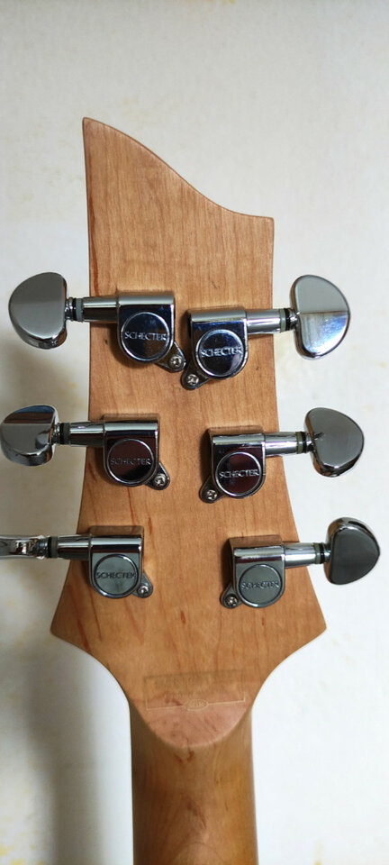 Guitarra eléctrica Schecter Omen 6 FR-BLK