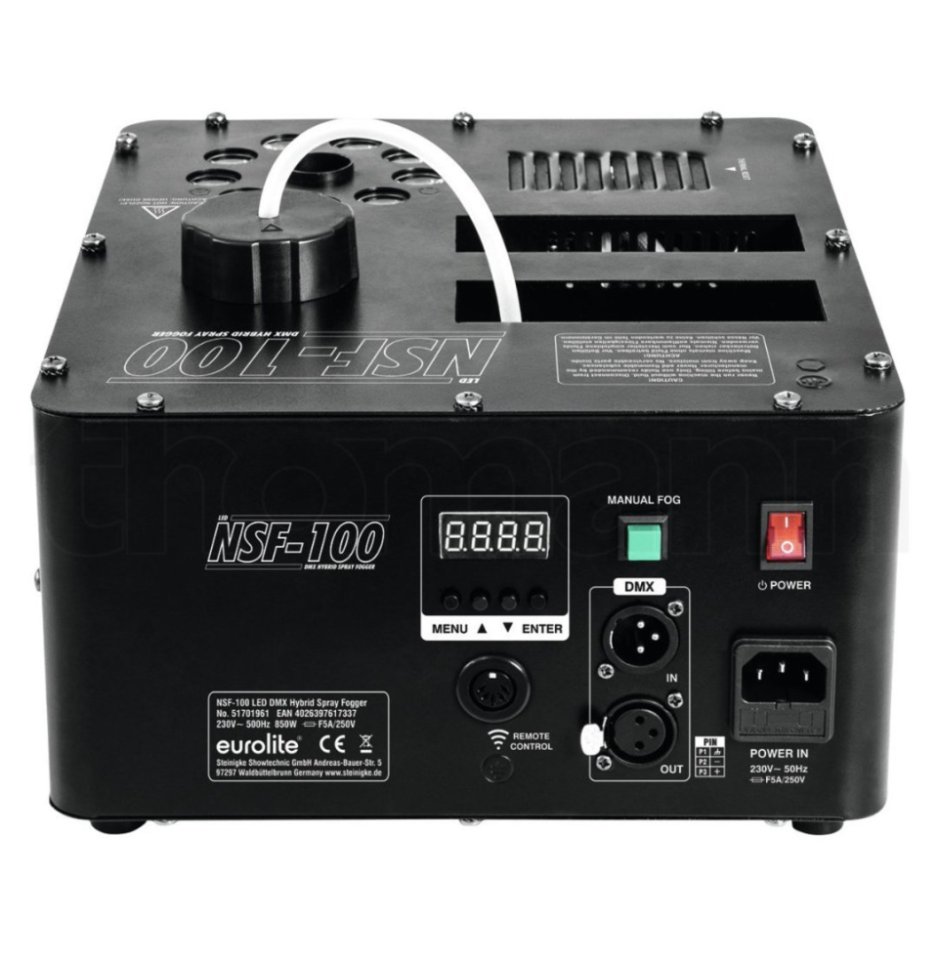 2 Maquinas de Humo vertical Eurolite NSF-100