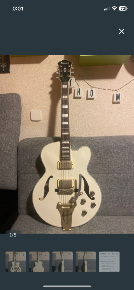 Ibanez AF75TDG-IV