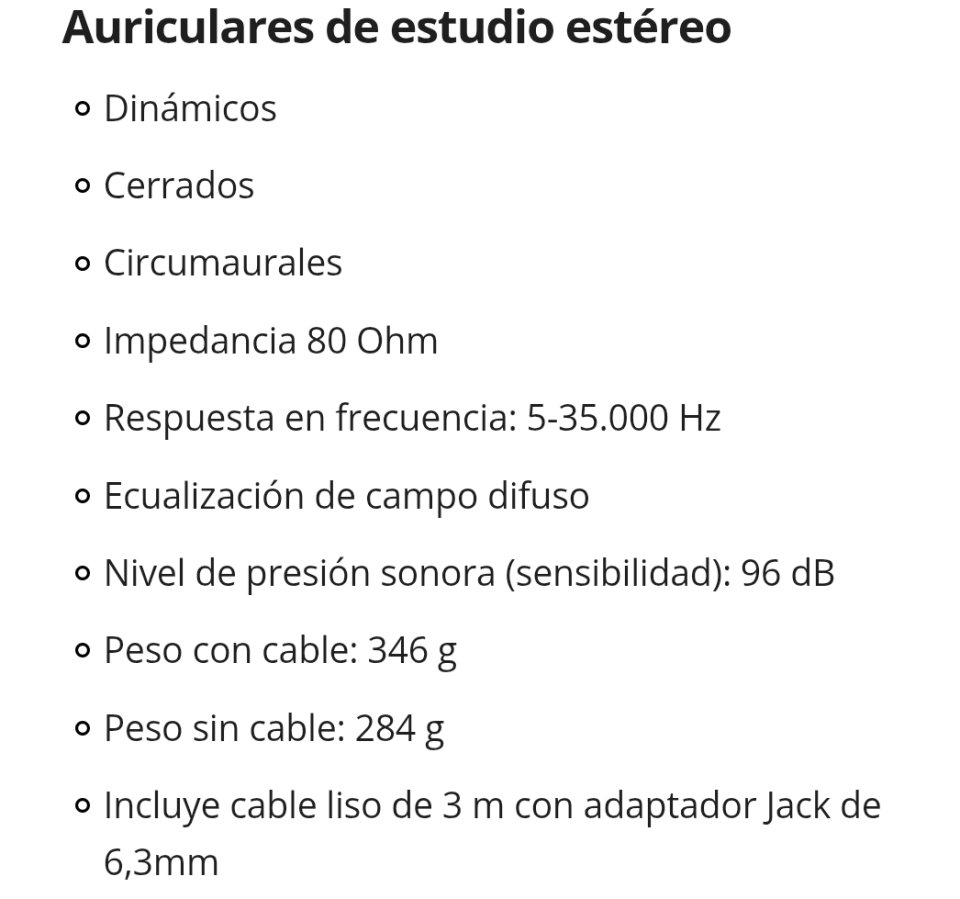 Auriculares Beyerdynamic DT 770 Pro 80 ohmios en edición limitada negra de segunda mano · Foto 4 de 4 · Valencia · 100 €