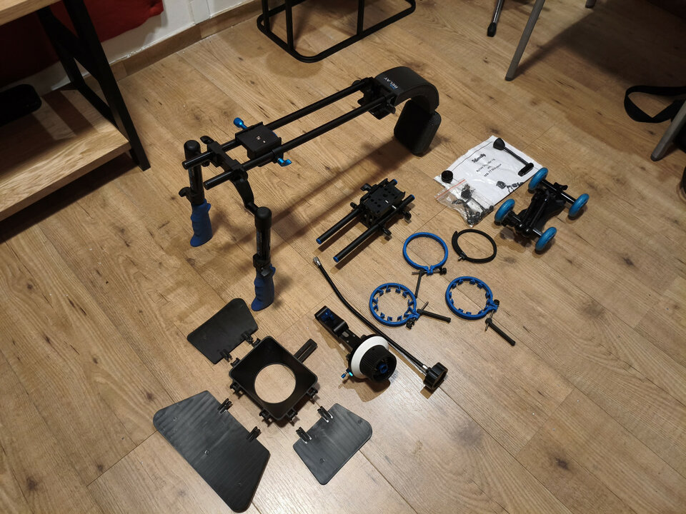 Soporte Camara, Relay, Follow Focus