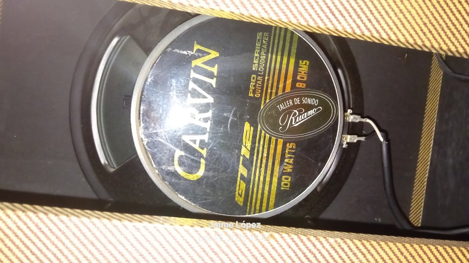 Carvin Nomad 1x12 Combo a Válvulas — Perfecto Estado + Pedal Original