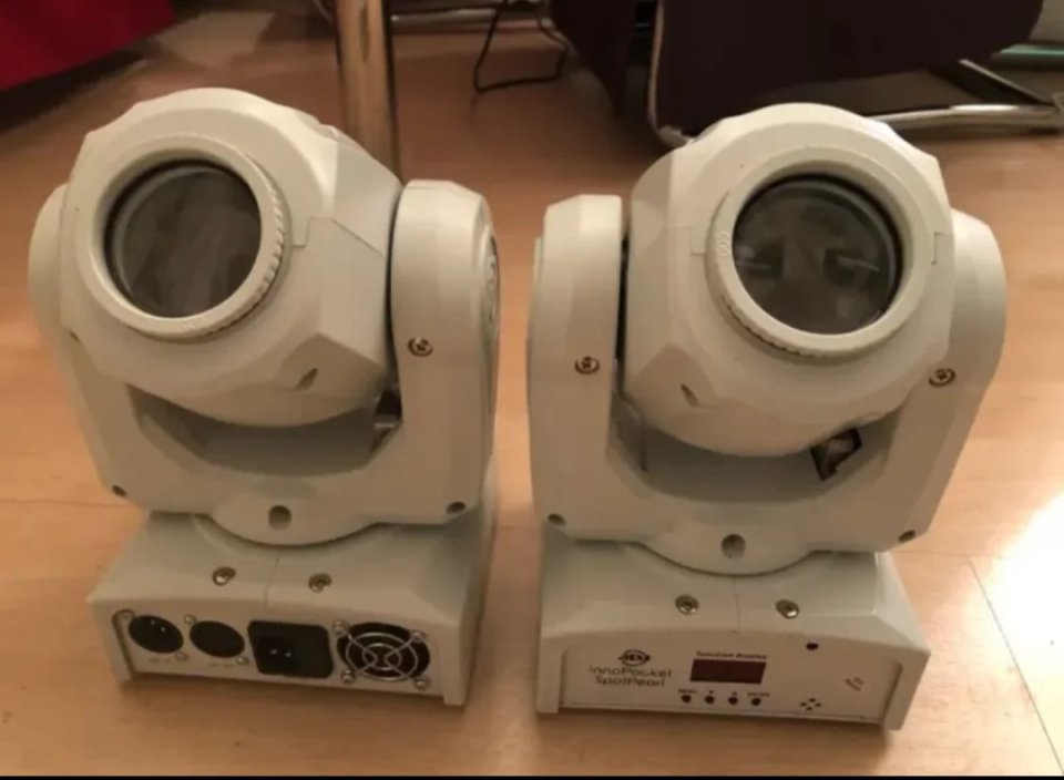 2 Luces ADJ Inno Pocket Spot