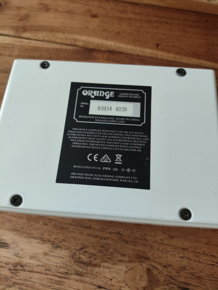 Reservado!! Orange terror stamp