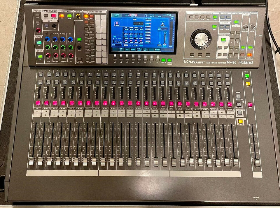 Sistema de mezclas completo Roland