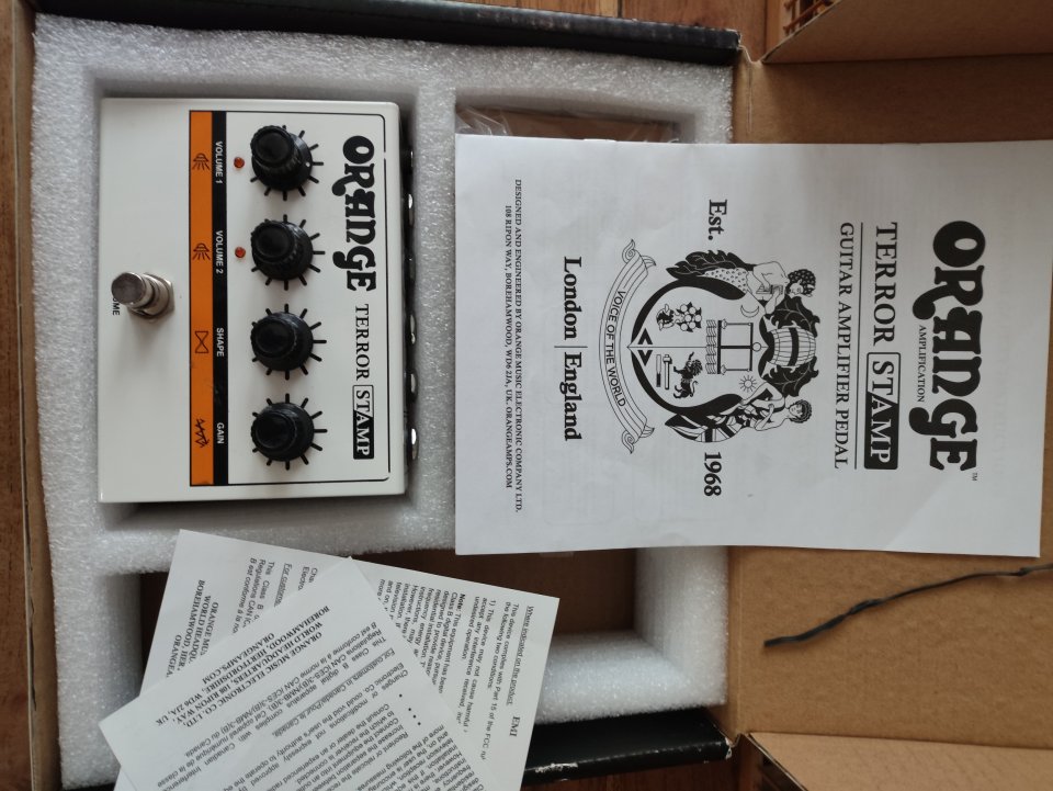 Reservado!! Orange terror stamp