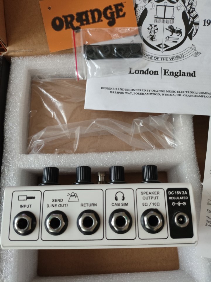 Reservado!! Orange terror stamp