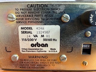 Compresor Orban 422 A