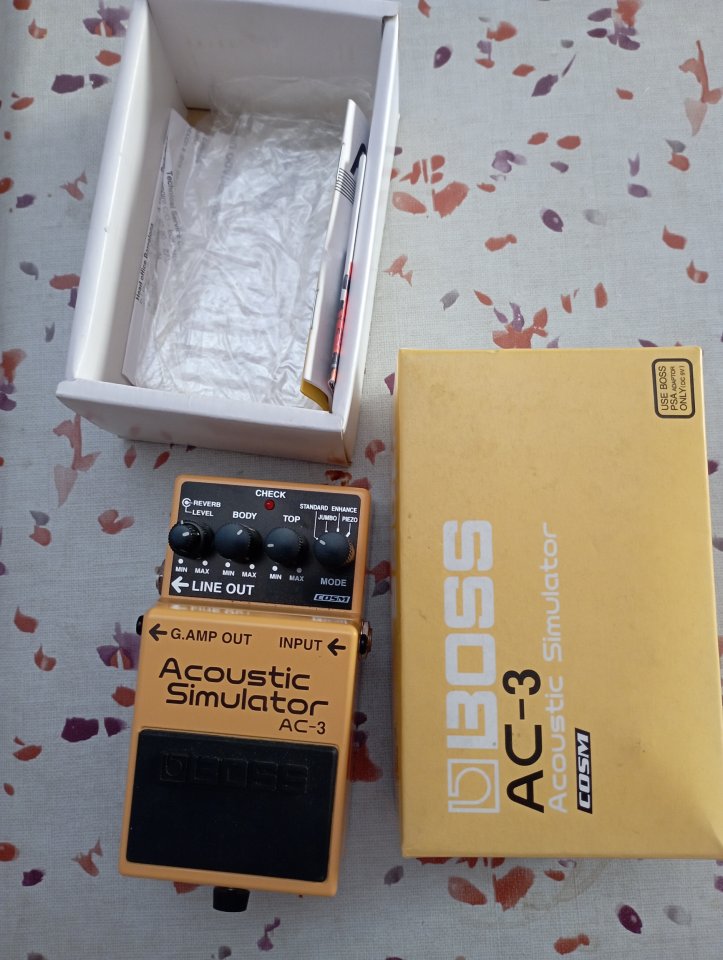 BOSS AC-3 Acoustic Simulator de segunda mano · Madrid · 110 €