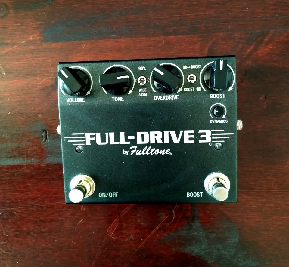 Fulltone Fulldrive 3 overdrive