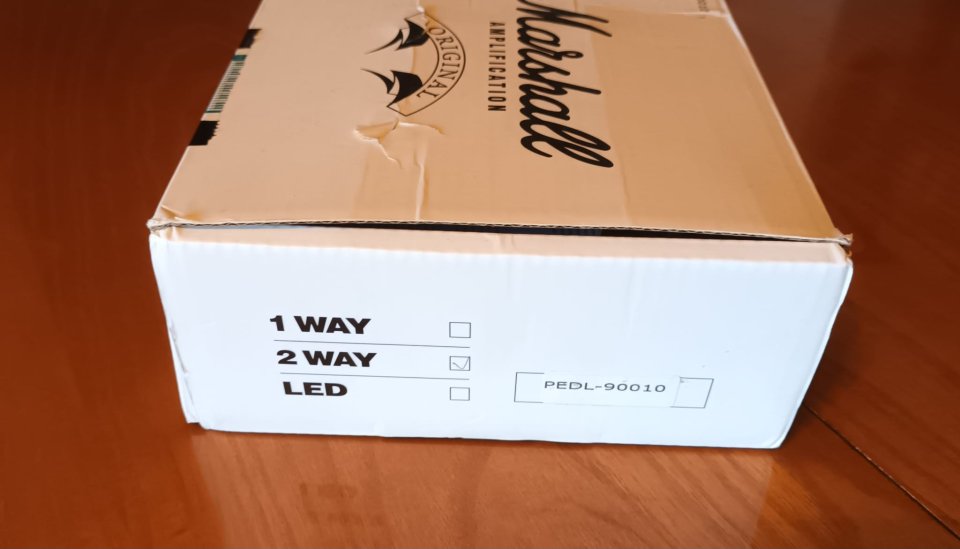 Vendo Pedal Marshall conmutador PEDL-90010 Nuevo