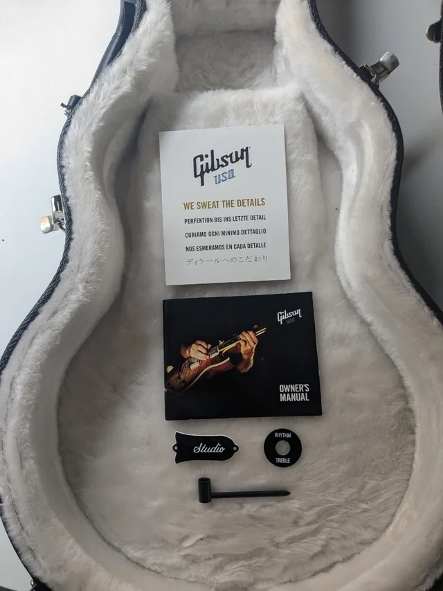 Gibson Les Paul Studio con SD Pearly Gates