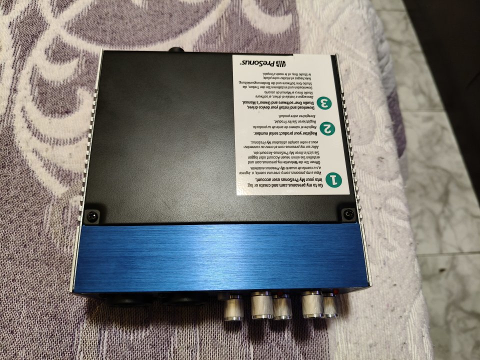 Interfaz de Audio Tarjeta “Presonus AudioBox USB” de segunda mano · Foto 4 de 10 · Madrid · 40 €