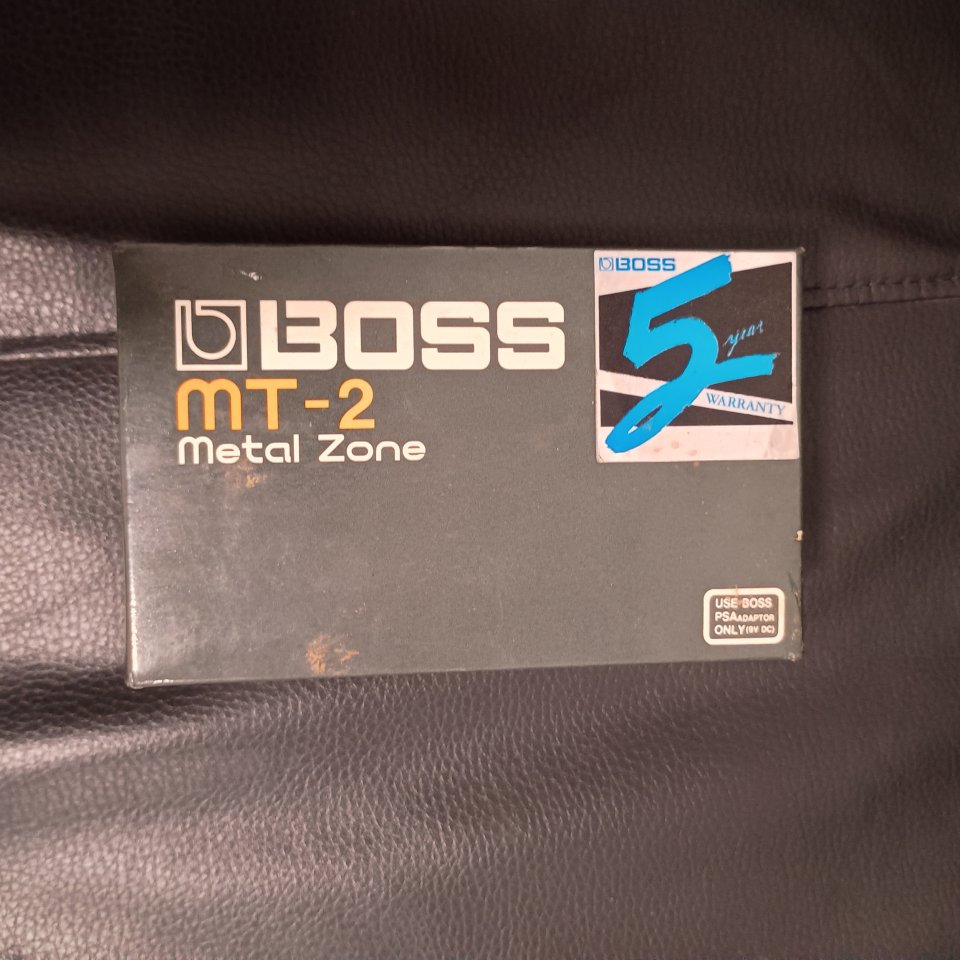 Pedal Boss MT 2 (v1) Metal Zone de segunda mano · Foto 2 de 3 · Málaga · 60 €