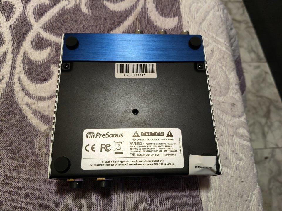 Interfaz de Audio Tarjeta “Presonus AudioBox USB” de segunda mano · Foto 5 de 10 · Madrid · 40 €