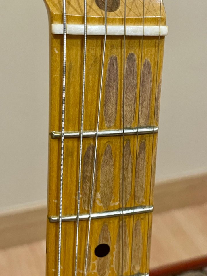 Telecaster MJT Custom Build 2014 (Surf Green / Nitro Relic) + Porter Pickups + Estuche Tweed de segunda mano · Foto 4 de 10 · Bizkaia · 1650 €
