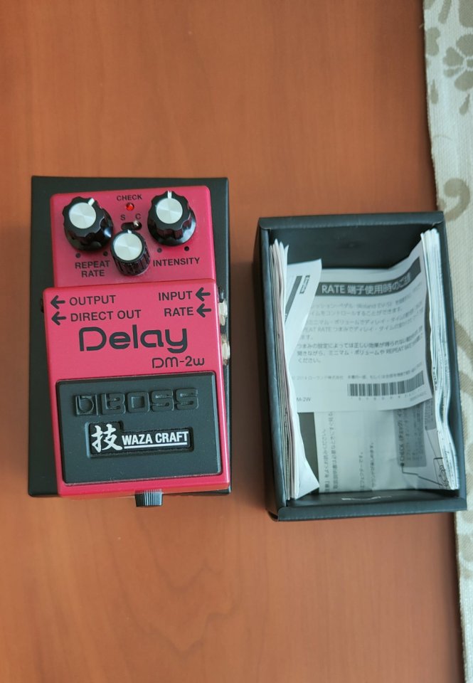Pedal Boss delay dm-2w Wazza craft de segunda mano · Foto 1 de 5 · A Coruña · 140 €