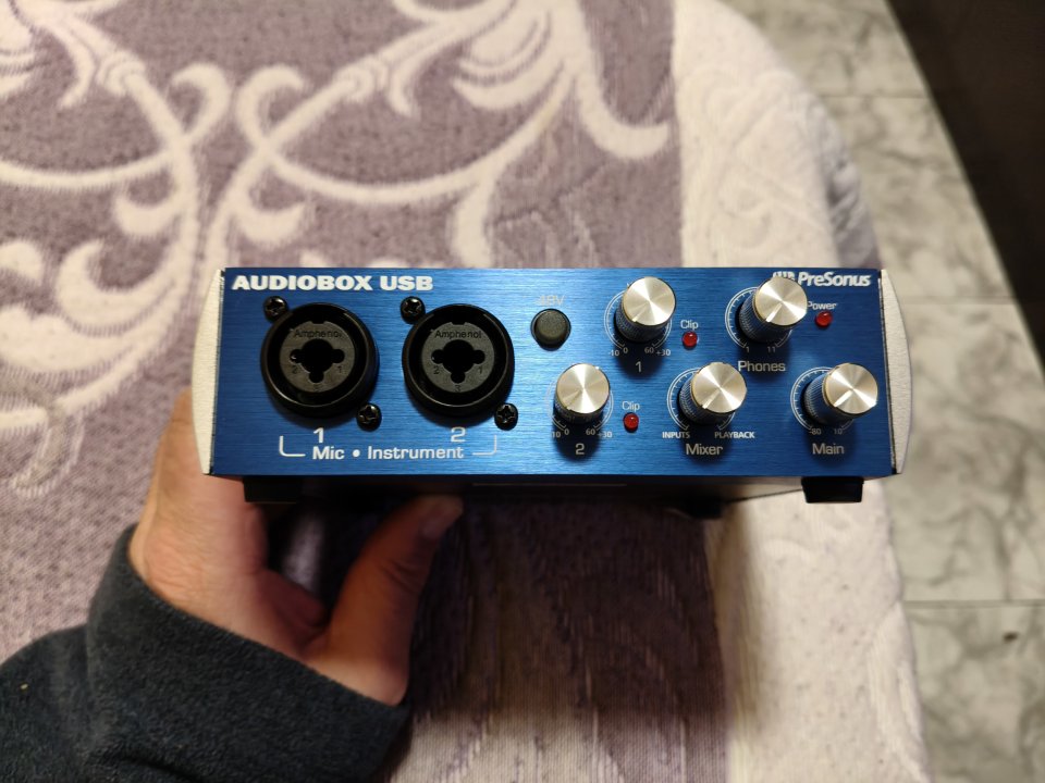 Interfaz de Audio Tarjeta “Presonus AudioBox USB” de segunda mano · Foto 6 de 10 · Madrid · 40 €