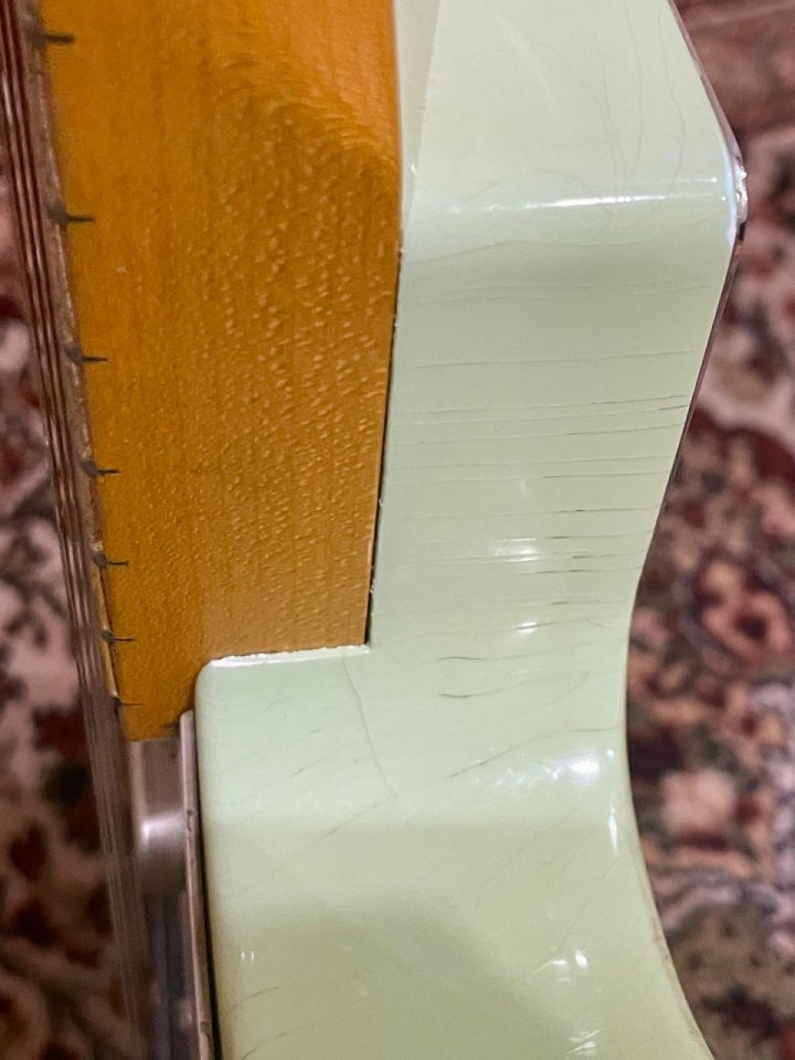 Telecaster MJT Custom Build 2014 (Surf Green / Nitro Relic) + Porter Pickups + Estuche Tweed de segunda mano · Foto 5 de 10 · Bizkaia · 1650 €