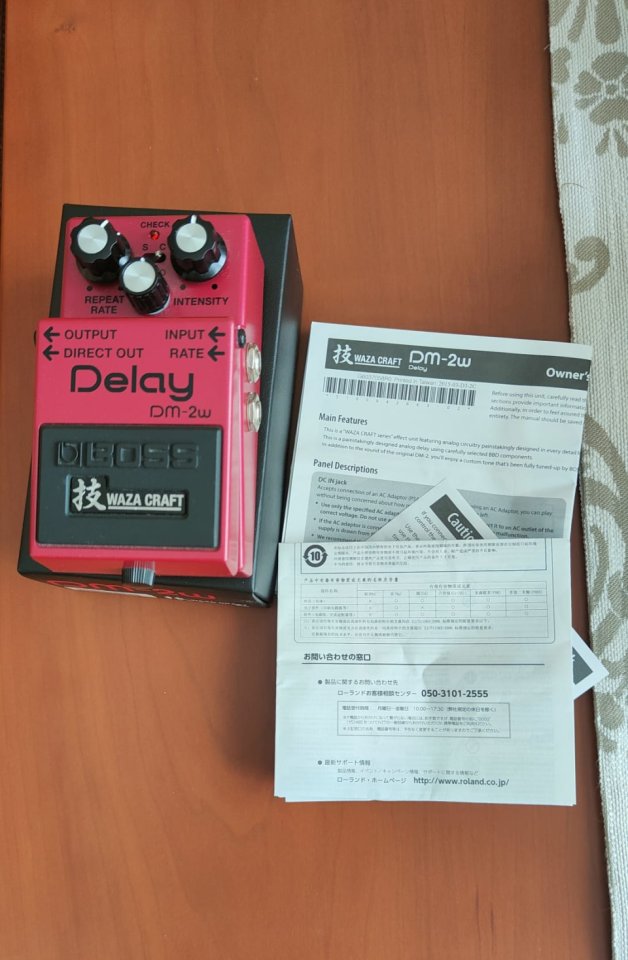 Pedal Boss delay dm-2w Wazza craft de segunda mano · Foto 2 de 5 · A Coruña · 140 €