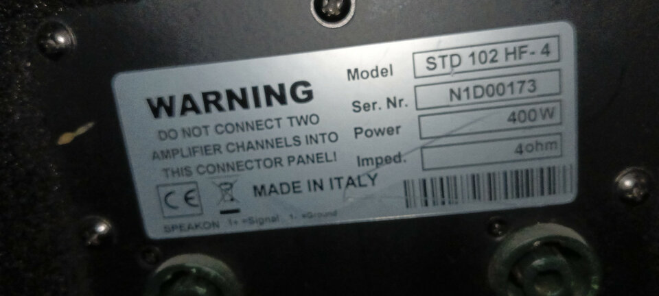 Little Mark II + pantalla STD 102 HF-4 de segunda mano · Foto 3 de 3 · Madrid · 650 €