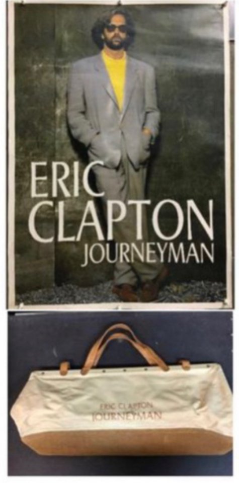 Eric Clapton, Set promocional original, Journeyman. Edición limitada.