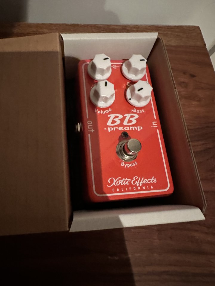 Xotic BB Preamp.