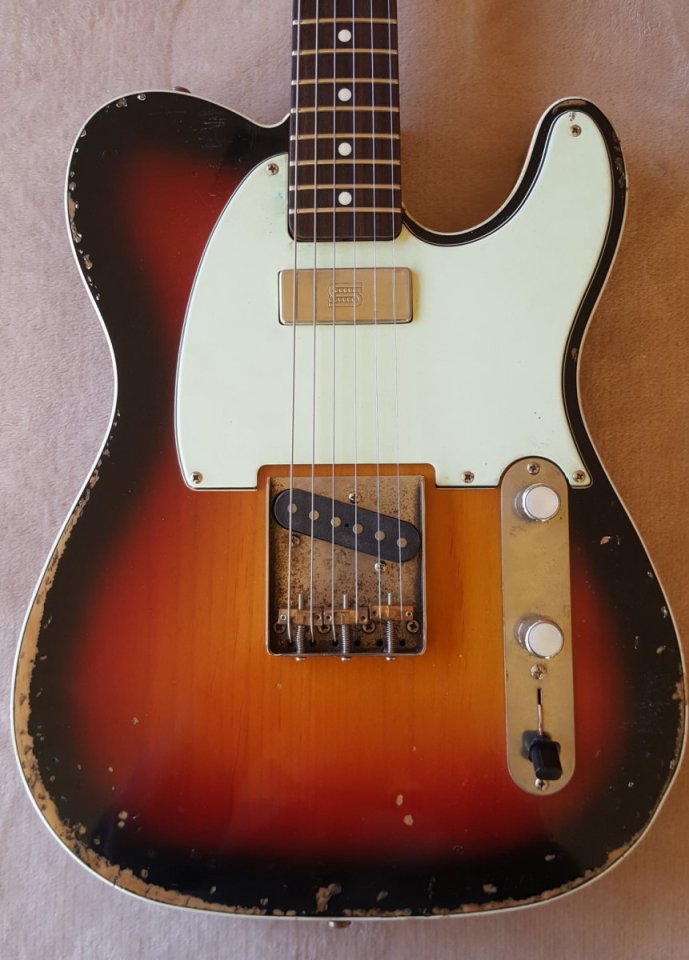 Fender Traditional 60's Custom Telecaster MIJ+  Relic