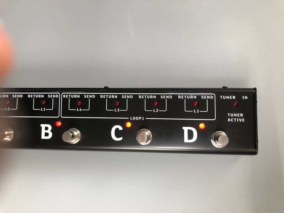 Looper Switcher FXL8 Pro Harley Benton