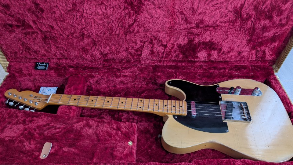 Candy Old Guitars Telecaster Blonde Butterscotch 52