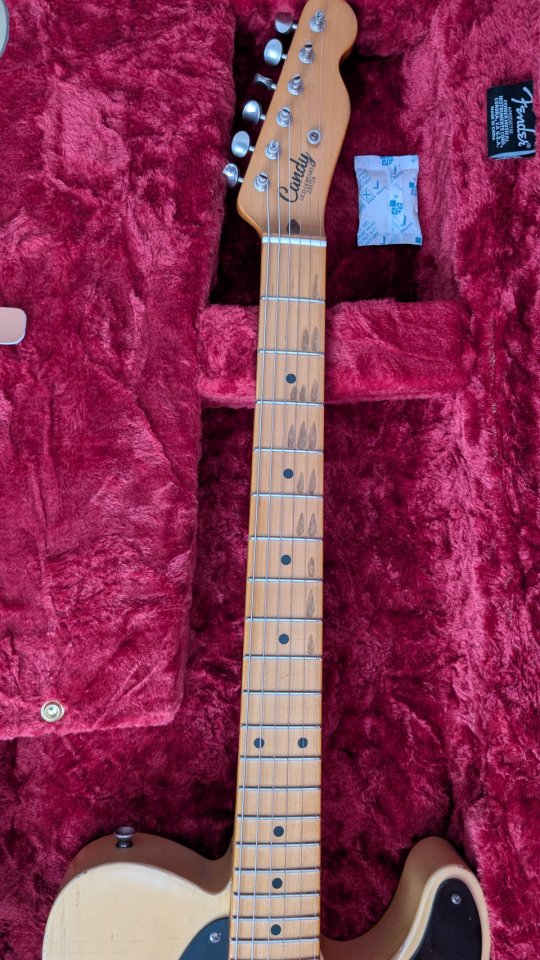 Candy Old Guitars Telecaster Blonde Butterscotch 52