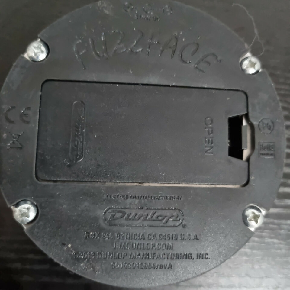 Pedal Fuzz Face Dumlop ¡ VENDIDO'