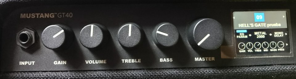 Amplificador Fender Mustang GT40