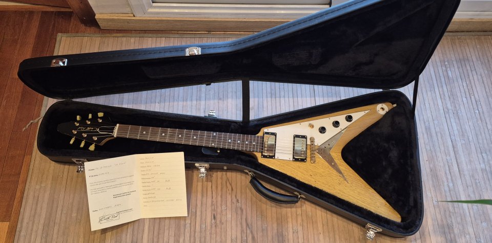 Chris Rod Flying Korina