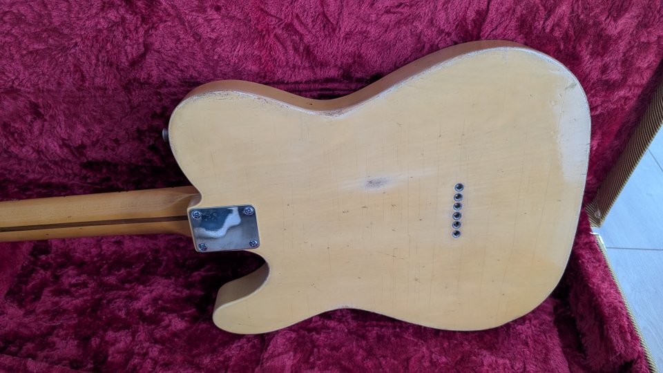 Candy Old Guitars Telecaster Blonde Butterscotch 52