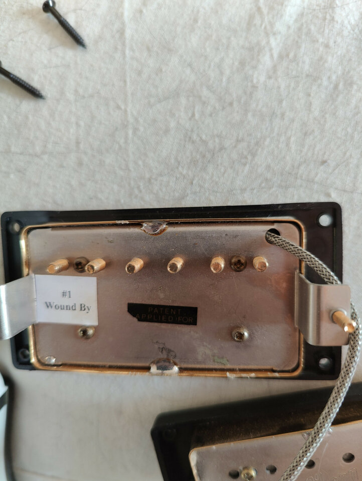 Washburn Washington J9 tipo 335 Pastillas Gibson + mejoras