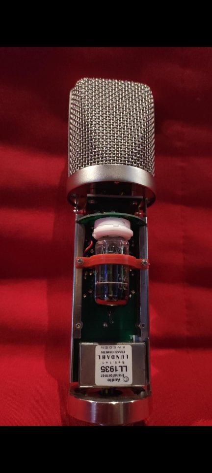 Micrófono de válvulas boutique – cápsula Thiersch STW7 Red Line + Lundahl