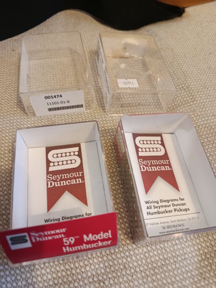 Pastillas Seymour Duncan 59 (vintage blues Set)