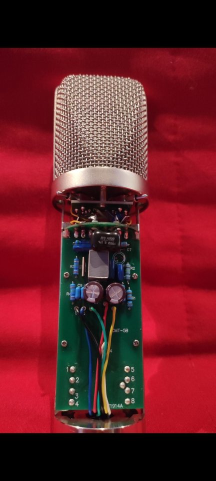 Micrófono de válvulas boutique – cápsula Thiersch STW7 Red Line + Lundahl