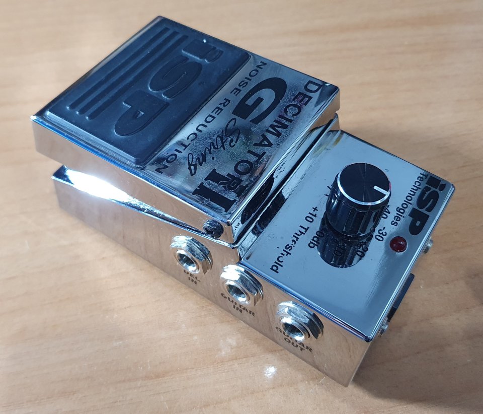 Pedal ISP Decimator G-String II Puerta de Ruido dual