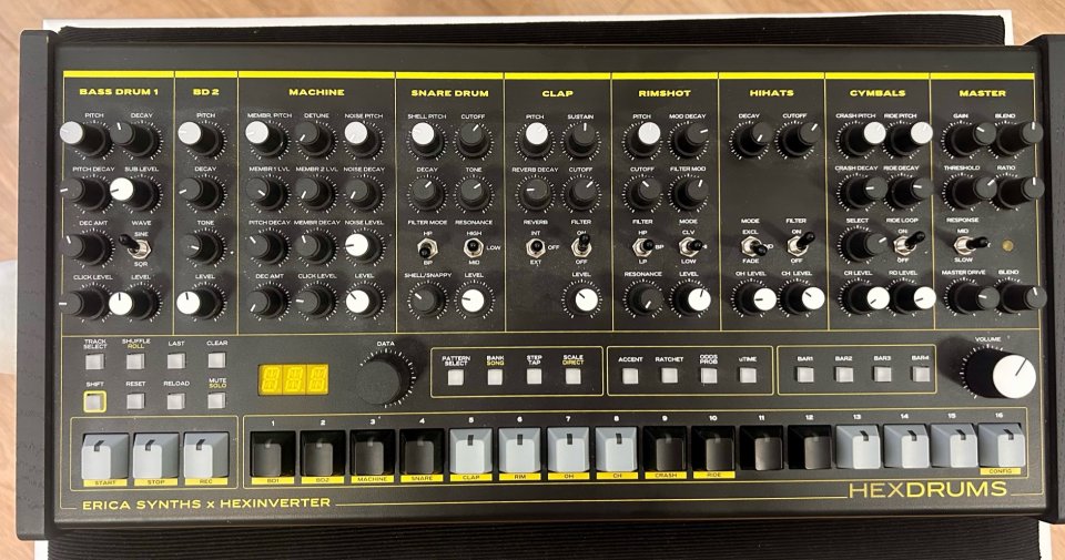 Erica Synths Hexdrums de segunda mano · Valencia · 1050 €
