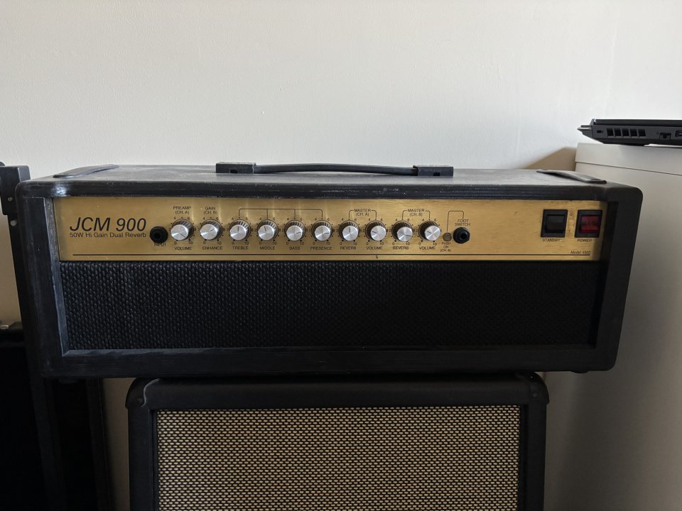 Marshall JCM 900 4502 (Conversión a Cabezal)
