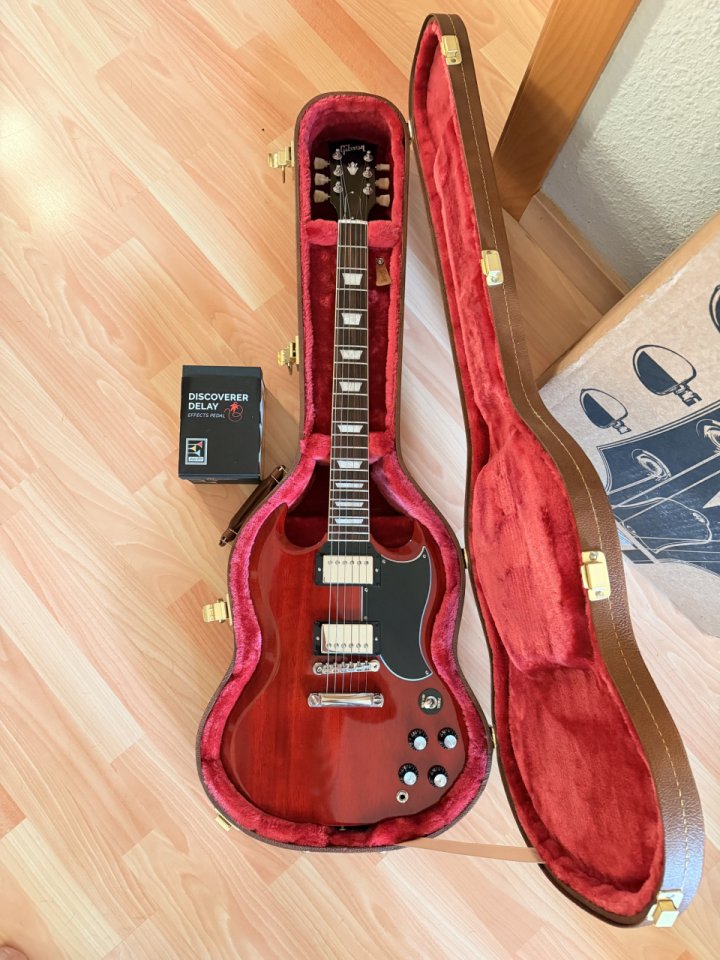 Gibson SG 61’ Standard Vintage Cherry 2025 de segunda mano · Foto 1 de 9 · Barcelona · 1500 €