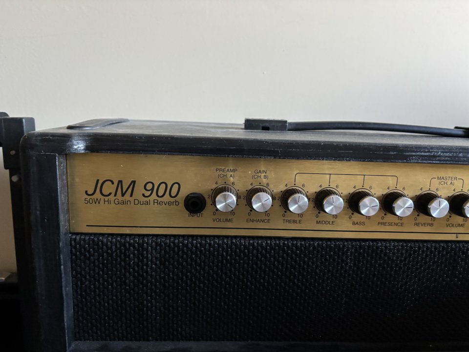 Marshall JCM 900 4502 (Conversión a Cabezal)