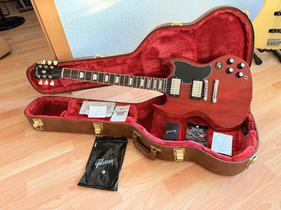 Gibson SG 61’ Standard Vintage Cherry 2025 de segunda mano · Foto 2 de 9 · Barcelona · 1500 €