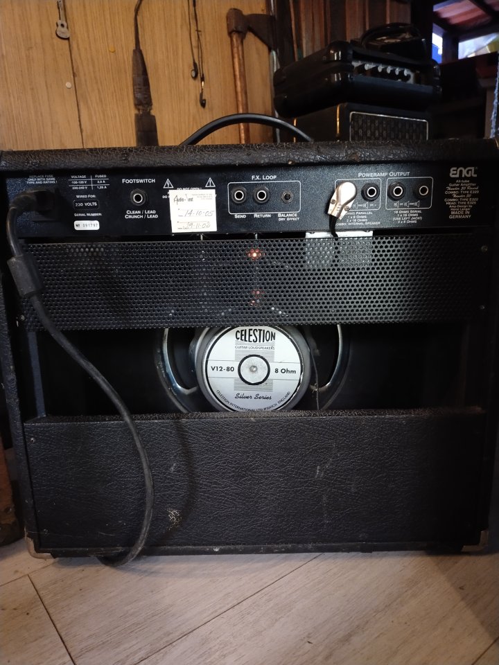 Amplificador ENGL Thunder 50 reverb de segunda mano · Foto 2 de 2 · Valencia · 397 €