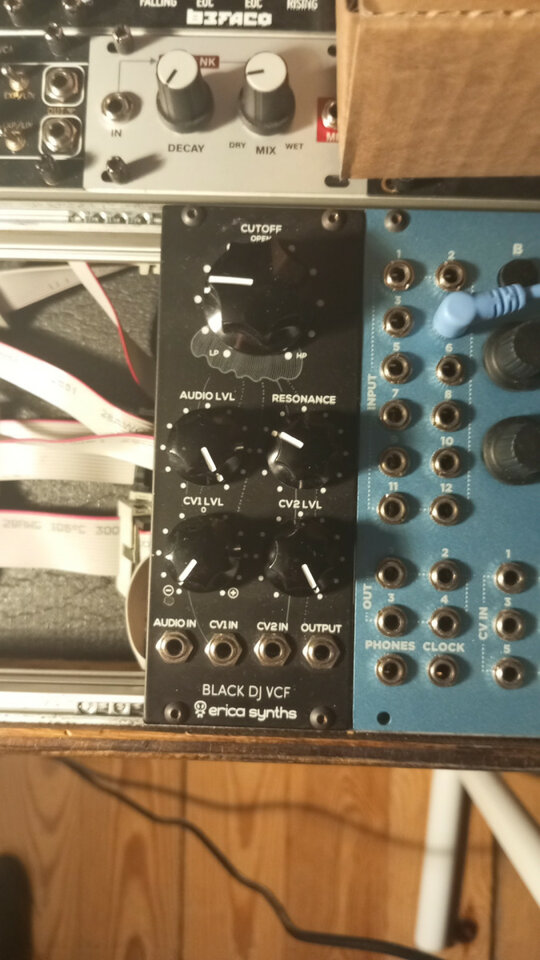 Black dj vcf Erica synths